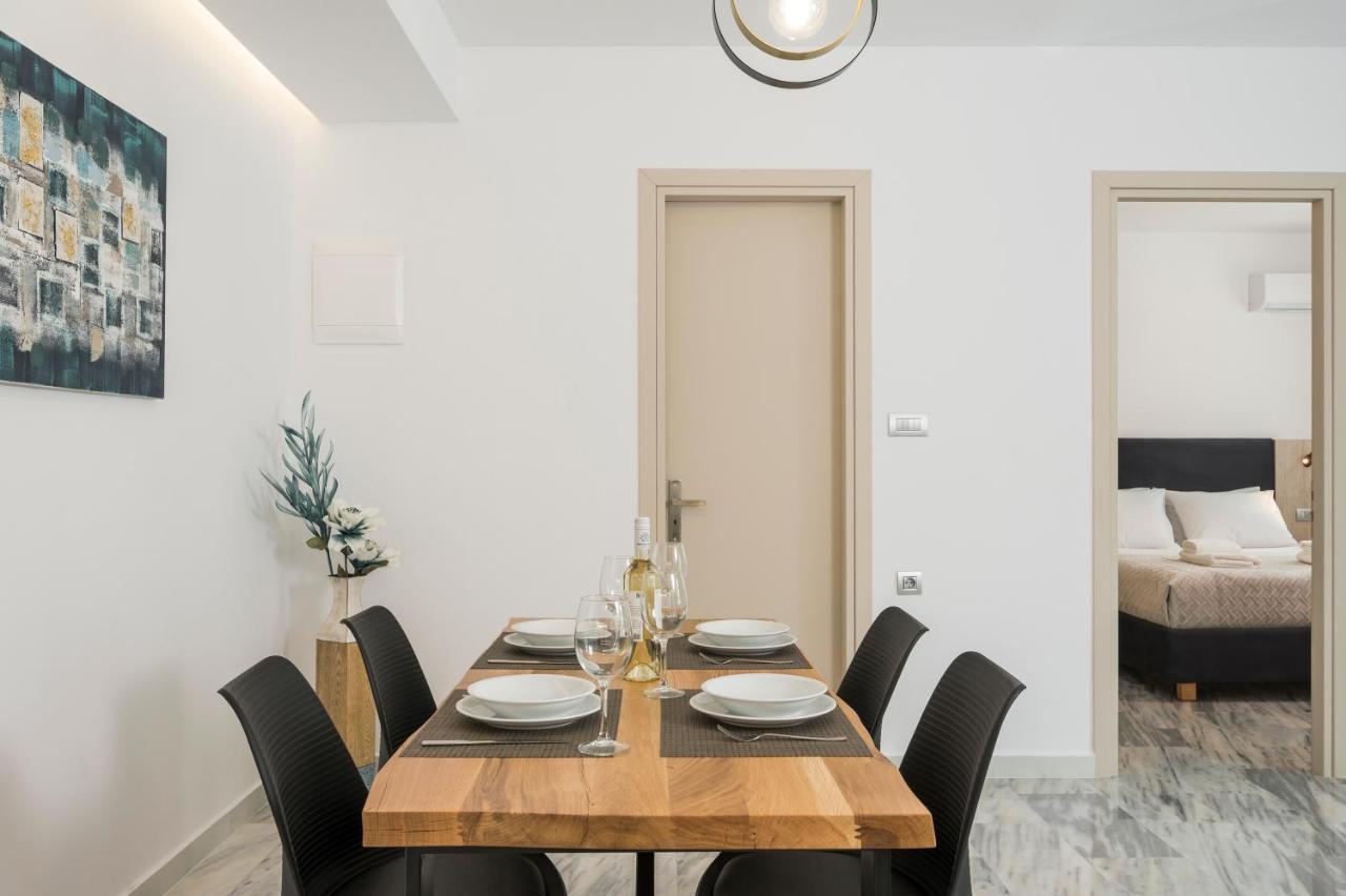 Quarters Luxury Apts Hriszí Aktí Haniá Kültér fotó
