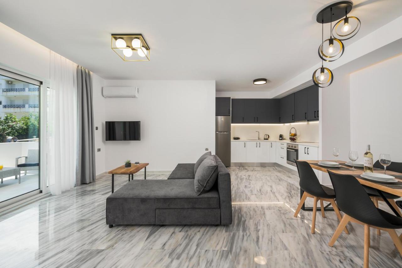 Quarters Luxury Apts Hriszí Aktí Haniá Kültér fotó