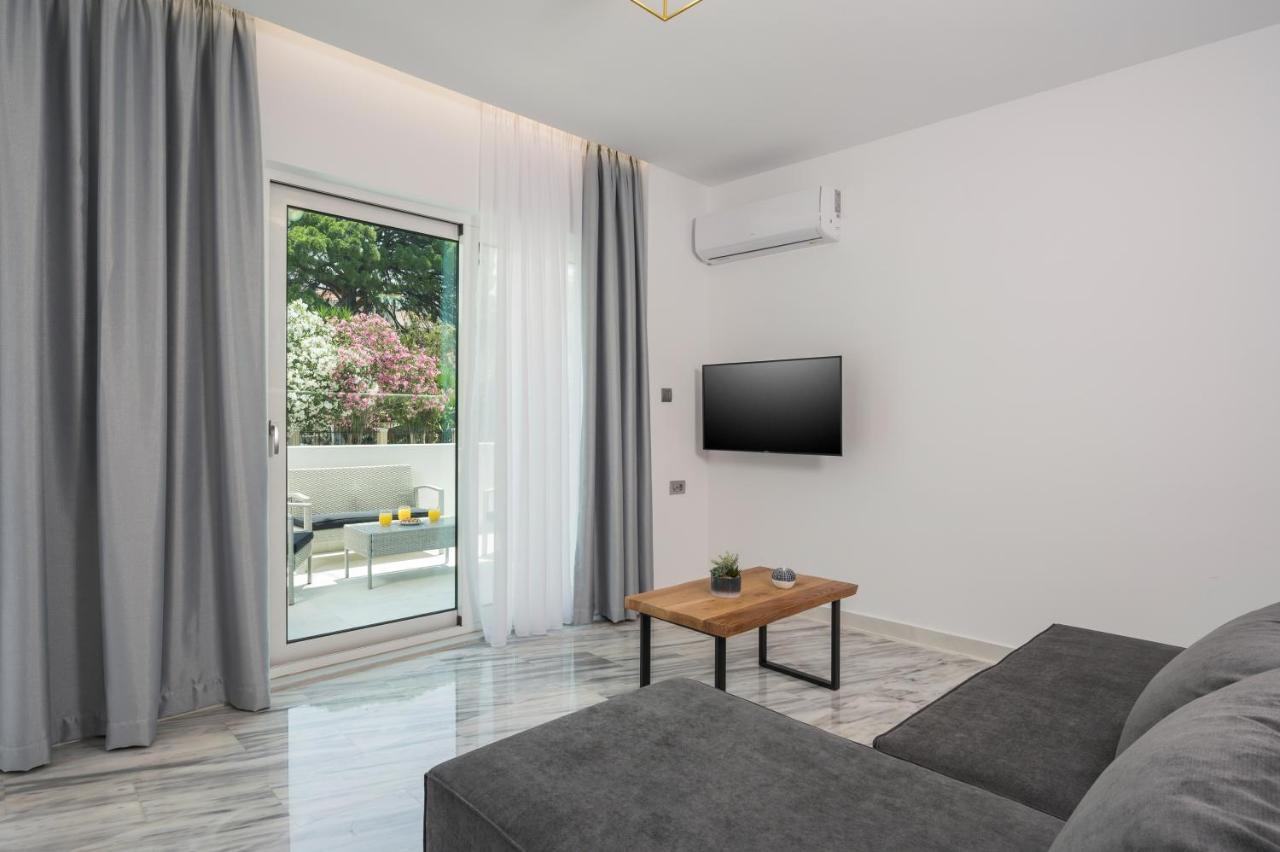 Quarters Luxury Apts Hriszí Aktí Haniá Kültér fotó