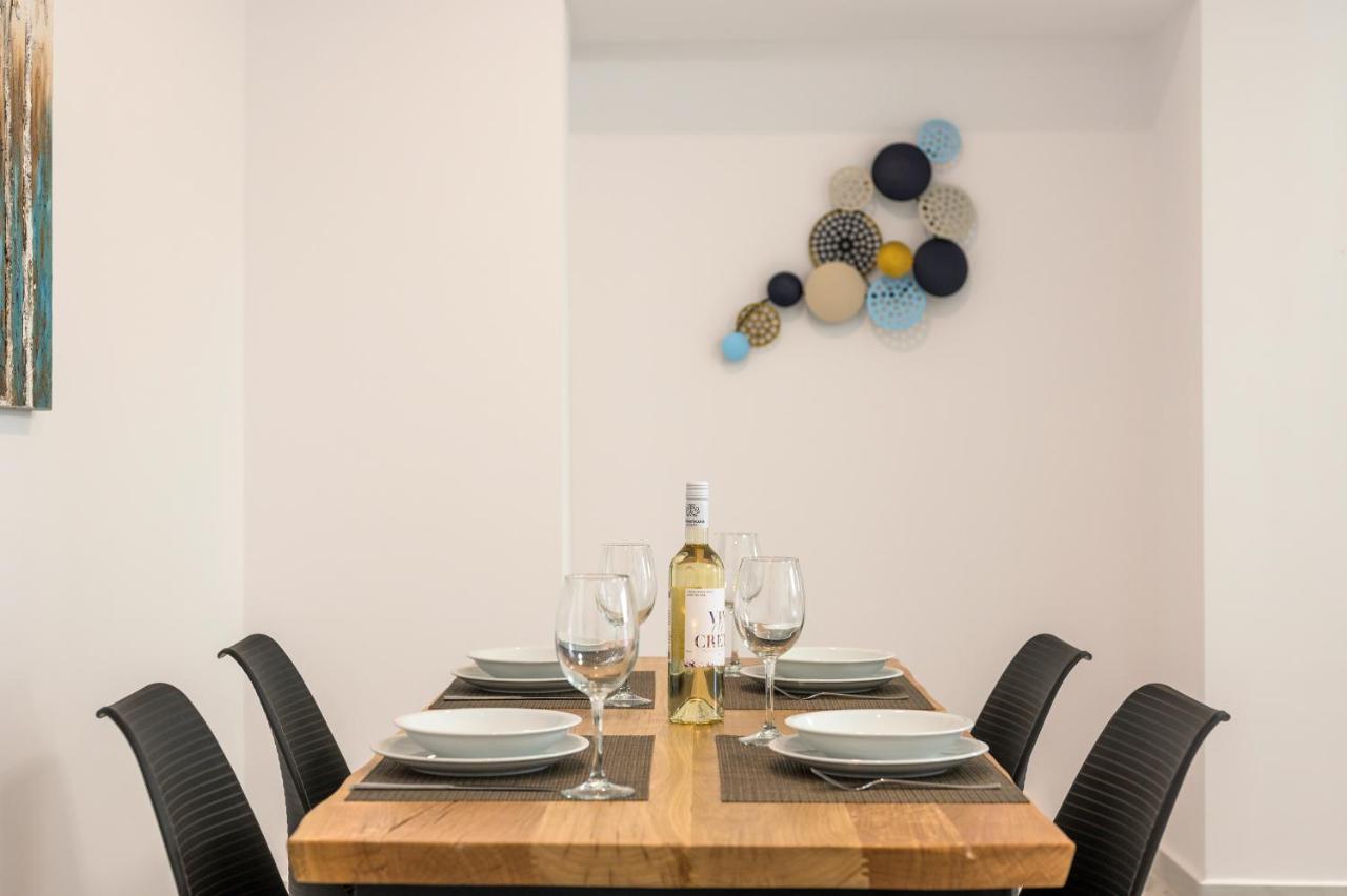 Quarters Luxury Apts Hriszí Aktí Haniá Kültér fotó